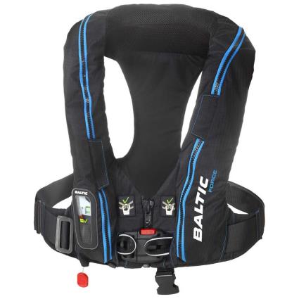 Colete Salva-vidas Inflável Force 190 40-120 kg Black