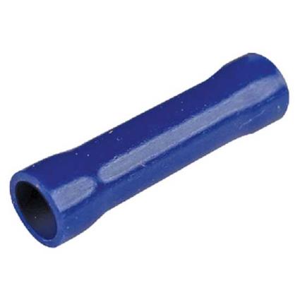 Conector Isolado De Vinil 100 Pcs Blue