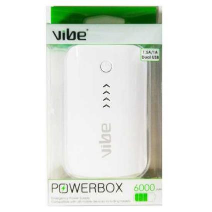 Power Bank 6000 mAh White