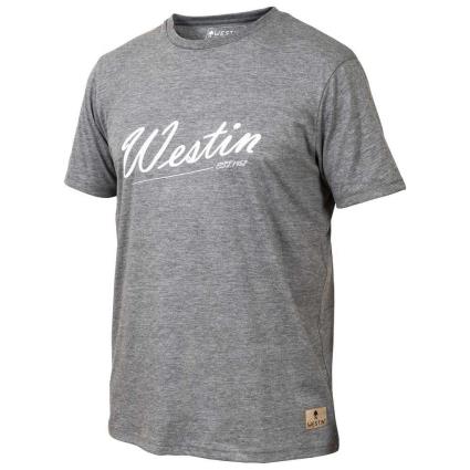 Camiseta De Manga Curta Old School L Grey Melange
