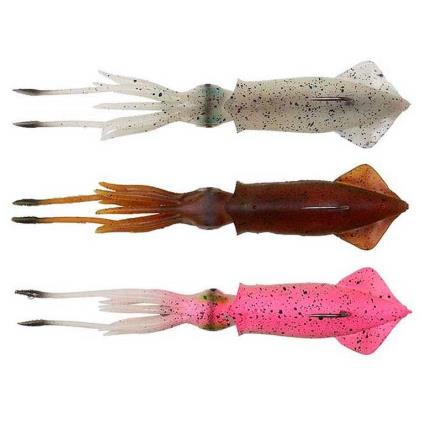 3d Tpe Swim Squid 125 Mm 25g One Size Brown UV