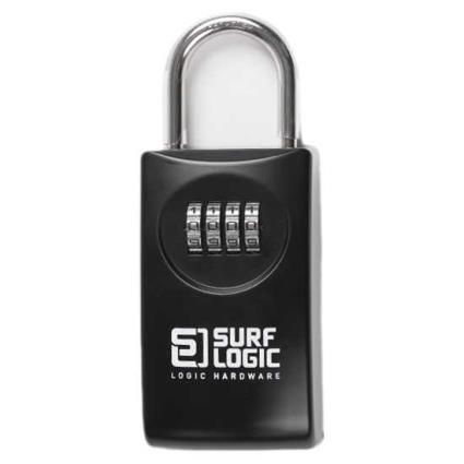Key Security Lock Double System One Size Black