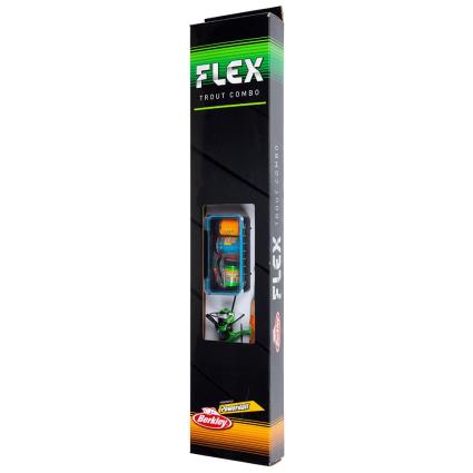 Kit De Spinning Kit Flex Trout 2.10 m Green