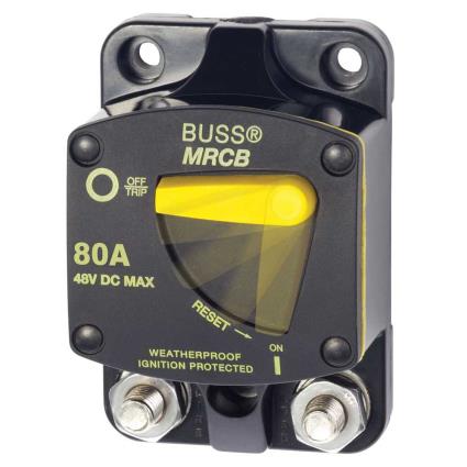 Thermal Circuit Breaker 80a One Size Black