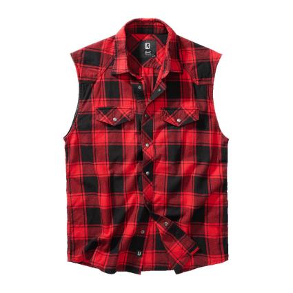 Camisa Check 4XL Red / Black