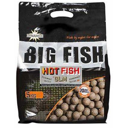 Isca Natural Hot Fish&glm 5kg 15 mm Grey