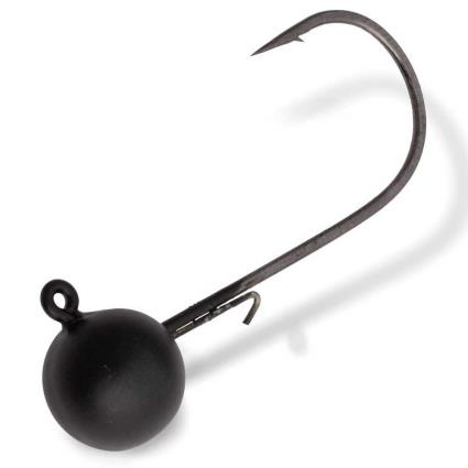 4street Tungsten Ball Jig Head 1 7.2 g Black