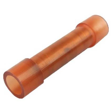 Nylon Insulated Butt 0.3-0.8 mm2-25 Pcs Red