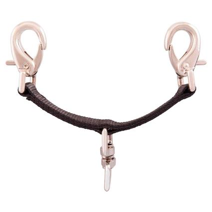 Rédea Pulmonar Perlon 16 Cm One Size Black