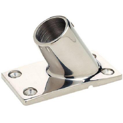Base Rail Fitting Rectangular 90 Degree Stainless Steel