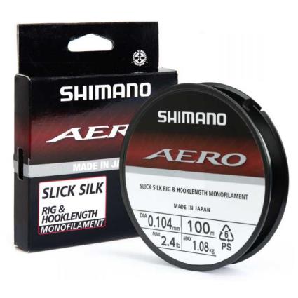 Fio Aero Slick Silk Rig&hooklength 100 M 0.133 mm Clear