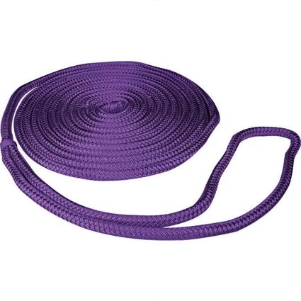 Double Braid Nylon Dock Line 9.5 Mm 6 m Purple