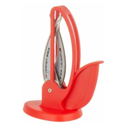 Afiador De Facas V-sharp Curve One Size Red