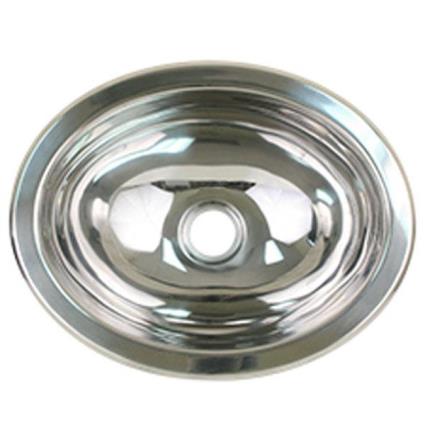 Basin Mirror Finish One Size Stainless Steel