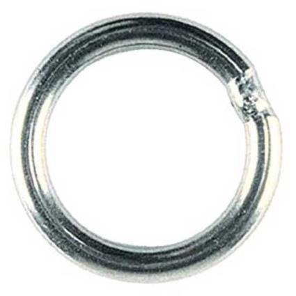 Anel Para Gancho Deslizante 10 Unidades 38 mm Silver