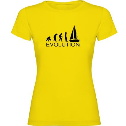 Camiseta De Manga Curta Evolution Sail S Yellow