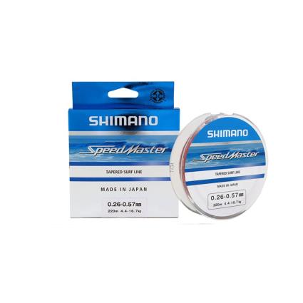 Fio Speedmaster Tapered Surf Leader 10x15 M 0.18-0.50 mm Clear