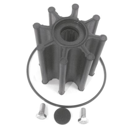 Unidade De Ranhura Do Impulsor Interno De Neoprene Com Tampa De Gaxeta E 17200177 One Size Black