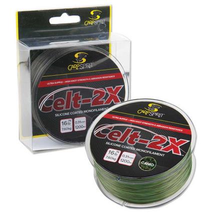 Linha Carpfishing Celt-2x 1400 M 0.285 mm Camo