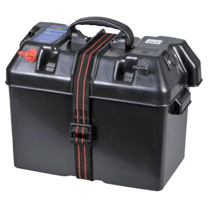 Caixa De Bateria Com Conexão Quickfit 10a E Bateria Teste One Size Black