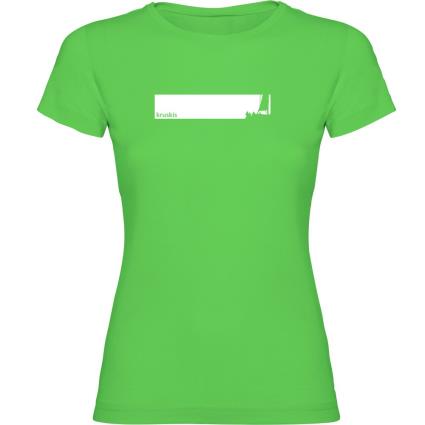 Camiseta De Manga Curta Sail Frame M Light Green