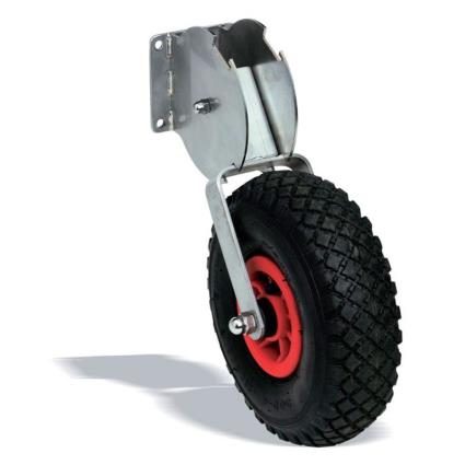 Retractable Wheel One Size Black