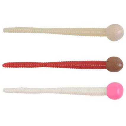Powerbait Mice Tail 80 80 mm White / Bubblegum