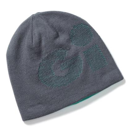 Gorro De Malha Reversible One Size Steel Grey / Turquoise