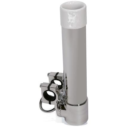 Rail Mount Rod Holder 25-28 Mm 25 x 28 mm Grey