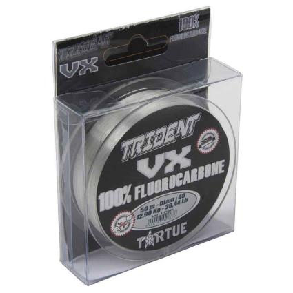 Monofilamento Trident Vx Fluoro 50 M 0.275 mm Clear