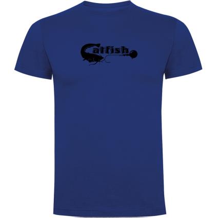 Camiseta De Manga Curta Catfish M Royal Blue