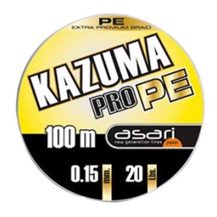 Fio Kazuma Pro Pe 100 M 0.150 mm Grey