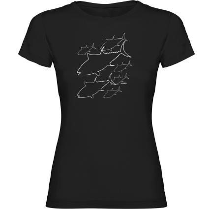 Camiseta De Manga Curta Tuna S Black