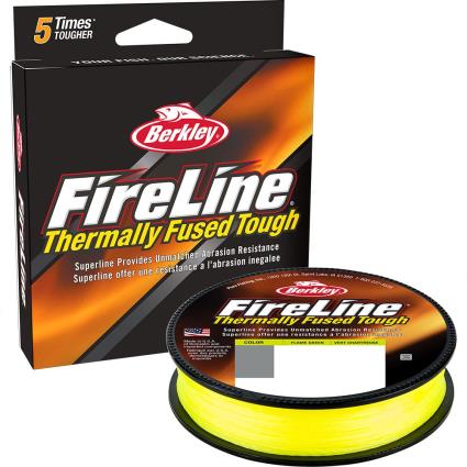 Linha Trançada Fireline Fused Original 1800 M 0.170 mm Flame Green