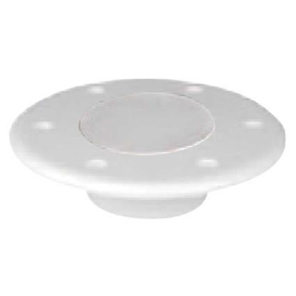 Table Bottom Plate Flushmount 190 mm White