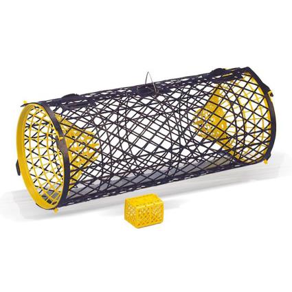 Pvc Foldable Crawfish Trap 20 x 30 cm Black / Yellow