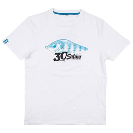 30º Aniversário Baixo Manga Camisa S White