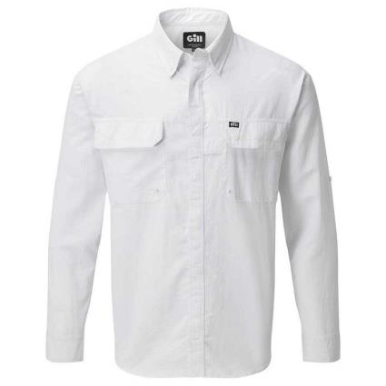 Camisa Manga Comprida Overton S White