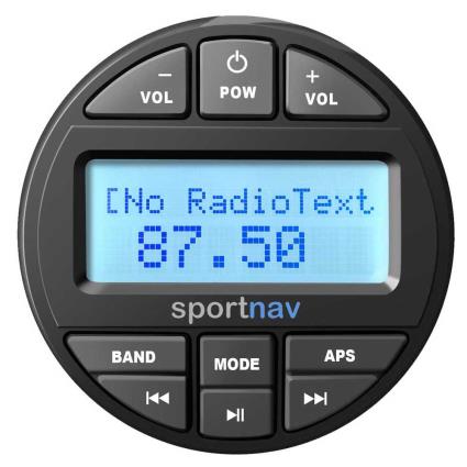 Centro De Mídia Spoh825 Bluetooth One Size Black