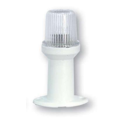 Pole Fixed One Size White / Black Base