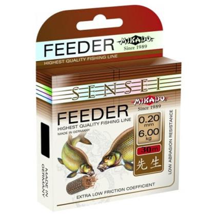 Monofilamento Sensei Feeder 30 M 0.160 mm Black