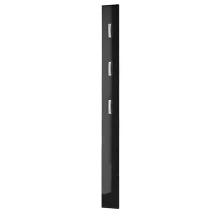 Cabide  (Preto - MDF - 15x4x170 cm)
