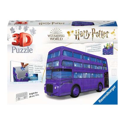 Puzzle 3D Autocarro Harry Potter - 216 Peças