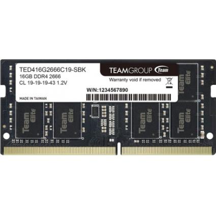 Team Group SO-DIMM 8GB DDR4 2666MHz Elite CL19