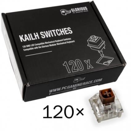 Pack 120 Switches Kailh Box Brown para  PC Gaming R