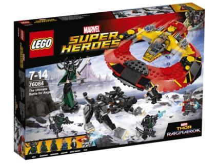 Marvel: O Grande Combate por Asgard - 76084 (Idade mínima: 7 - 375 Peças)