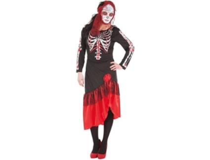 Fato de Mulher  Vestido La Catrina (Tam: M)