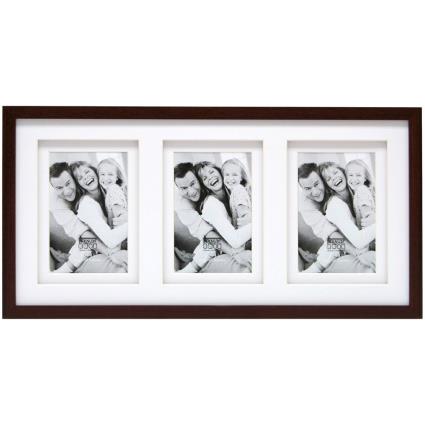 S65kq3 15x10 Cm Wood With Passepartout One Size Brown / White