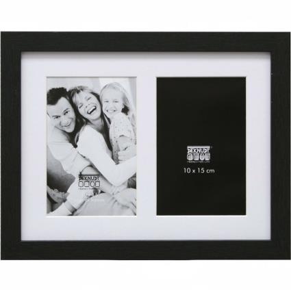 S66ka2 15x10 Cm Wood With Passepartout One Size Black