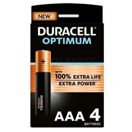 Baterias Alcalinas Optimun Aa Lr06 4 Unidades One Size Black / Orange